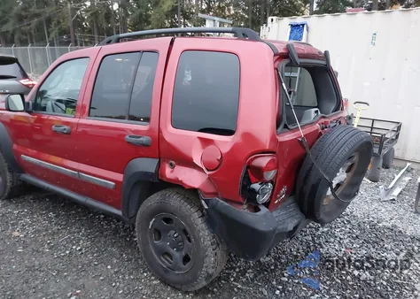 2007 Jeep Liberty Sport из США, поврежденный, VIN 1J4GL48K97W523392